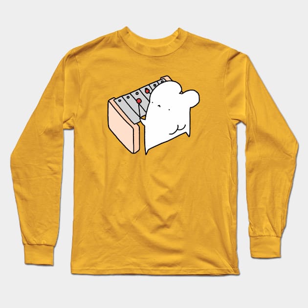 Musical Bread Long Sleeve T-Shirt by KennysGifs